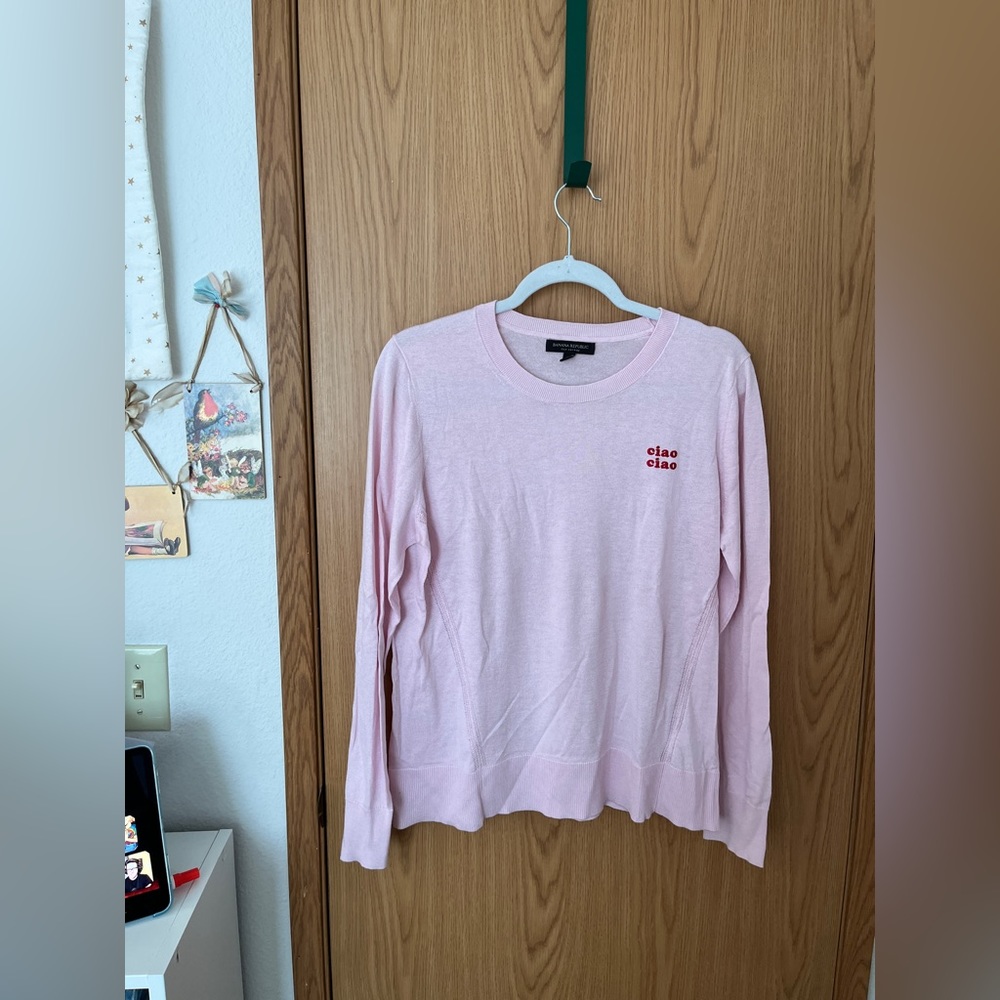 Banana Republic | silk cotton ciao ciao sweater